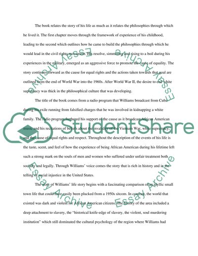 Comparison of Radio Free Dixie by Tim Tyson and Coming of Age in Mississippi by Anne Moody