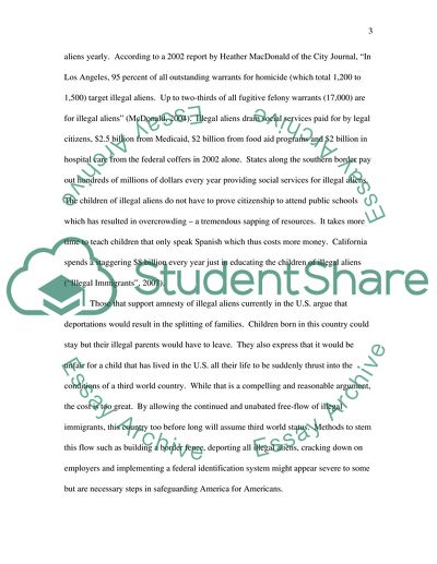 Should Americans Deport Illegal citizens