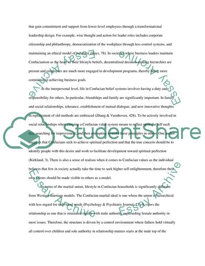 The role of society in human life in the Confucian, and Taoist belief systems