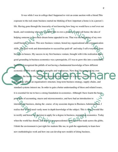 The Experience of Education and Admission to the University of Virginia