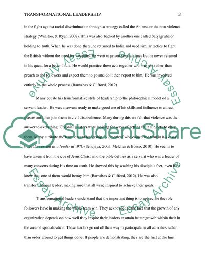 Transformational Leadership Style