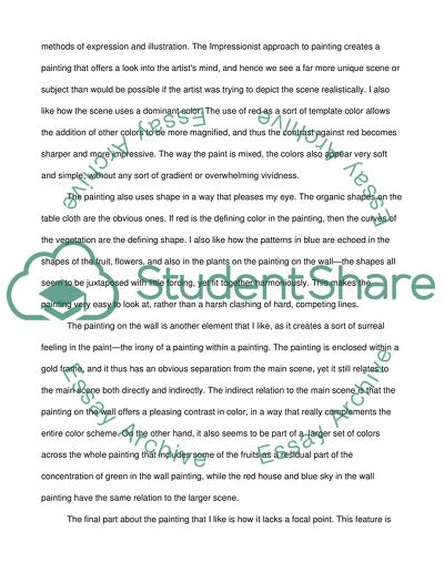 Henri Matisses The Dessert