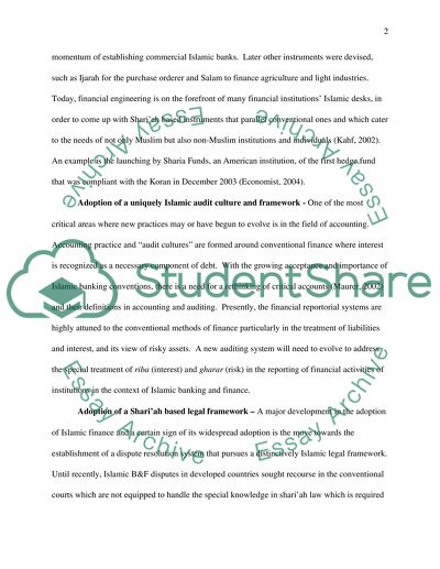 Trends in the Global Emergence of Islamic Banking and Finance Practices