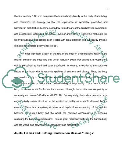 Scarpas and the Relationship between the Body and Architecture