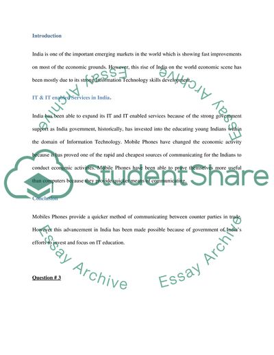 THE INFORMATION ECONOMY