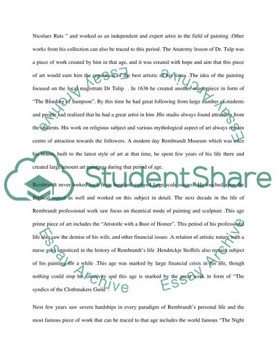 Rembrandt Works Paper