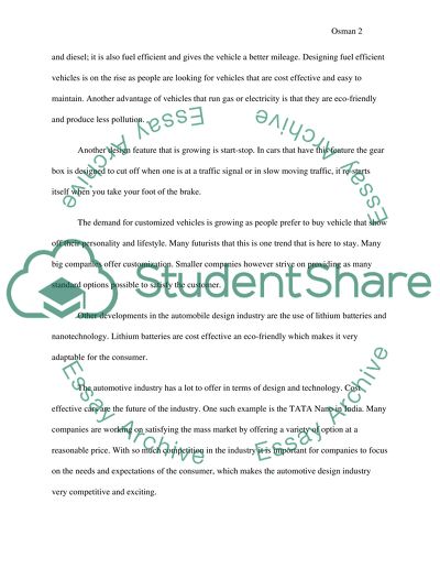 The Future of Automotive Design