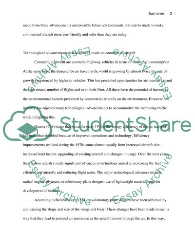 How Technology Has Influenced Commercial Aircraft