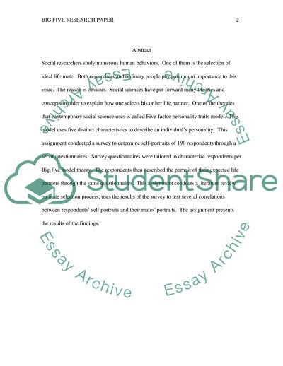 How Do We Select Our Life Mates