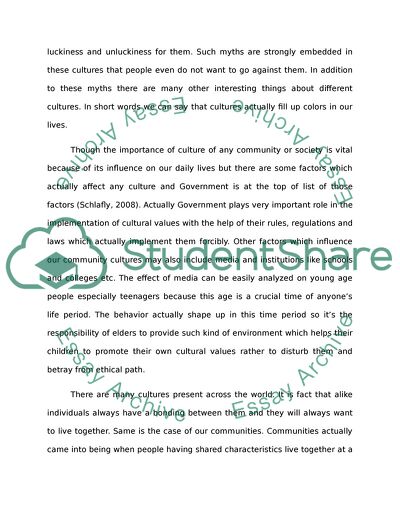 The Difference between Personal and Community Culture