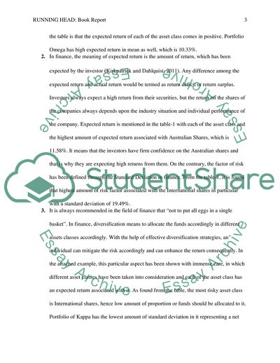Financial Market Analysis