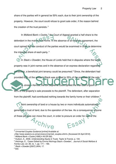 Common Core and Property Law