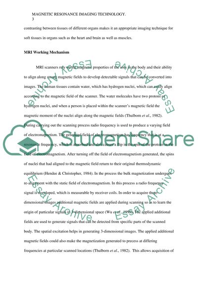 Magnetic Resonance Imaging Technology
