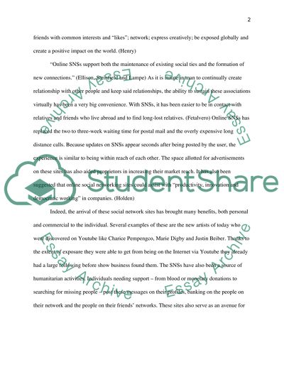 Social Networking. Benefits and Risks