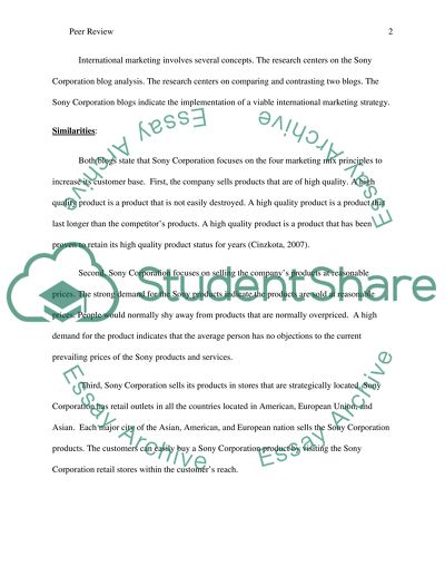 Trends in International Marketing