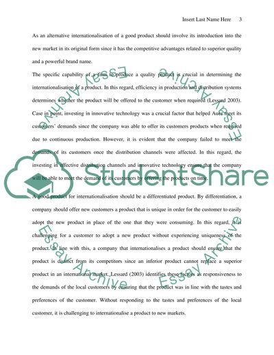 Product Internationalization Issues