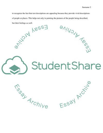 Mechanisms of Describing Identities of People
