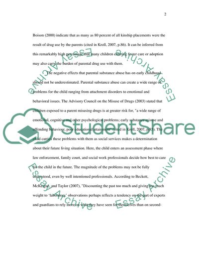 The Goal of the Social System for a Child