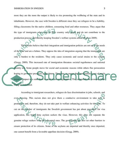 Immigration in Sweden