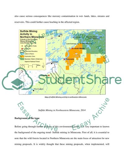 Saving from Harm Boundary Waters in Minnesota