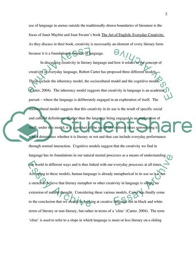 Creativity Exists in all Literary Practices