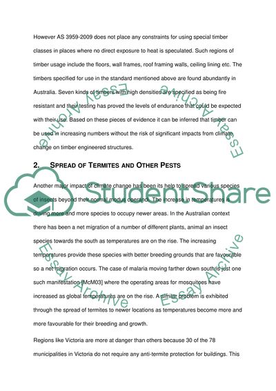 Impact of climate change on timber engineering structures
