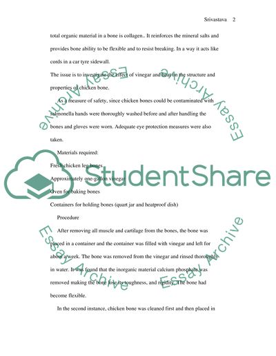 Chemical Composition of Bone