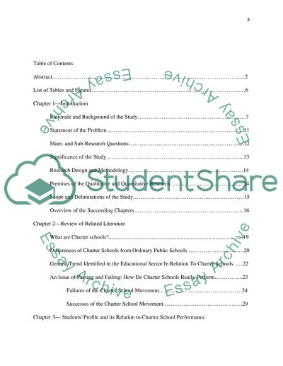 Charter Schools: Pass or Fail
