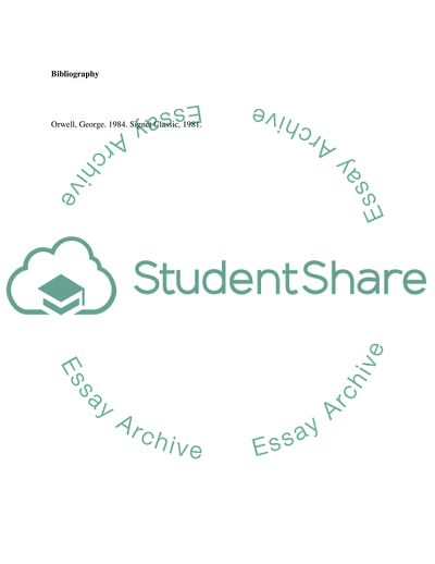 Novels with the Theme of Dystopia