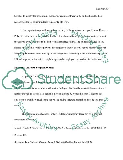 Anti Discriminatory Act of the UK
