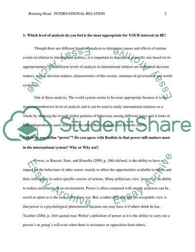 Discussion board questions 1