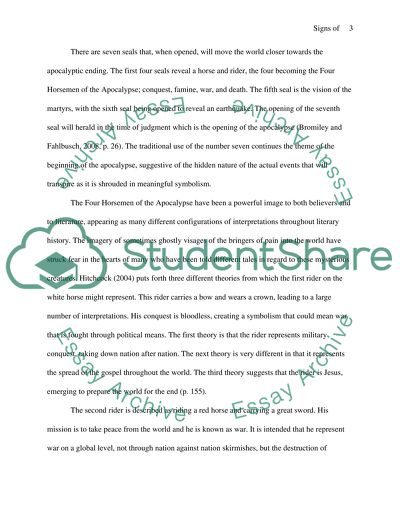 Signs of armageddon in Islamic and Christian faith