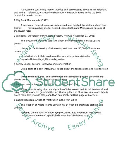 The Health Indicators of a Person