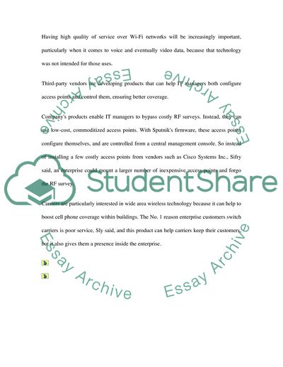 Security aspects of network