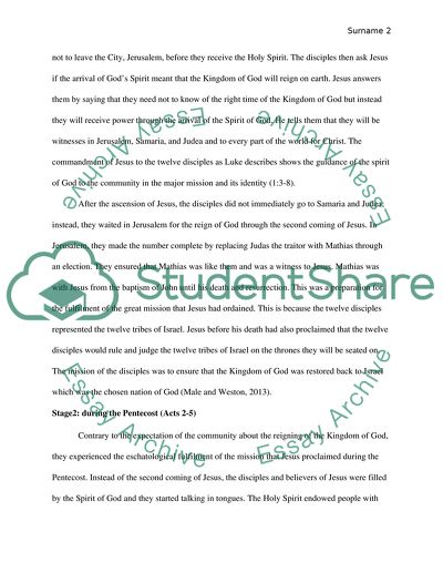 Mission in the Book of Acts