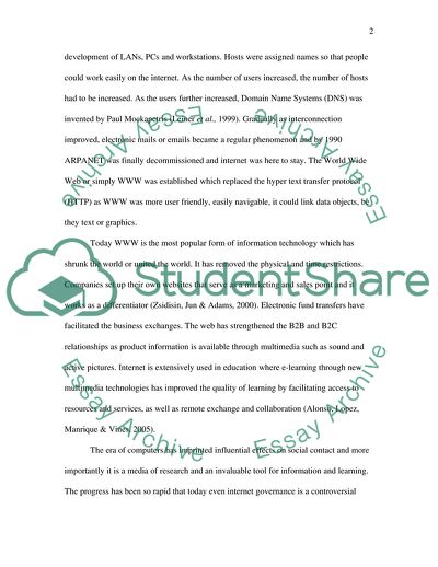 The Information Age: Internet and Mass Media