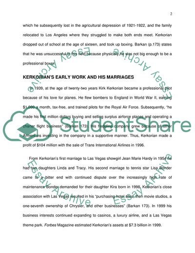 The Story of Kirk Kerkorian