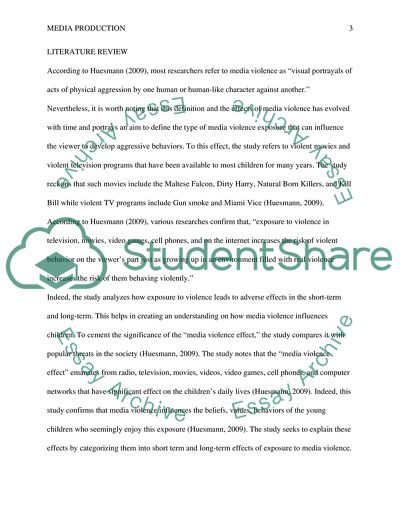 The Impact of Toxic Media on the Infants Psyche and Actions