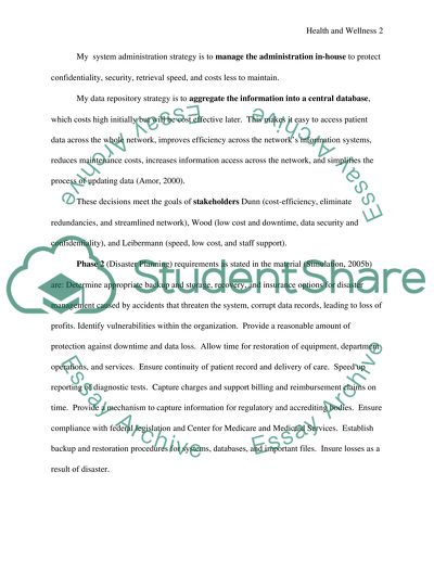 Health and Wellness Hospital Network Simulation