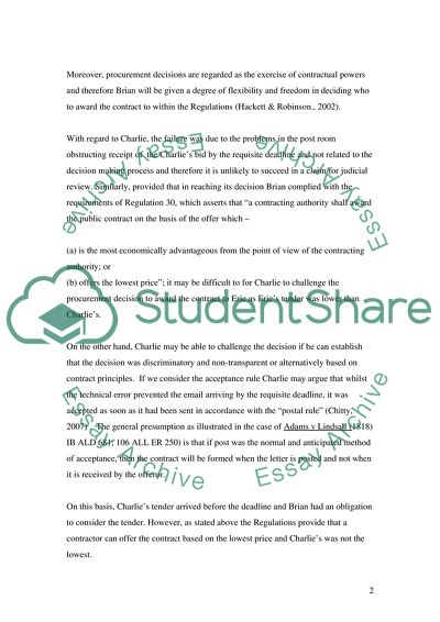 Analysis of the Requirements for Formation of Contract