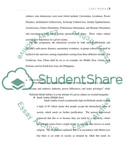 Cultural Perspectives Analysis