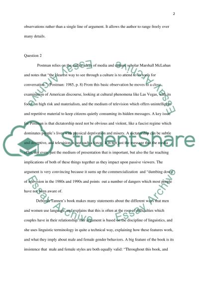 Amusing ourselves to death essay