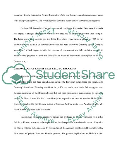 Shaping Views on the Czechoslovakia Crisis