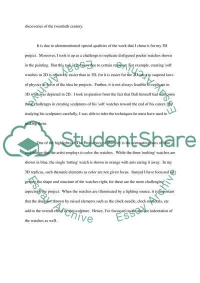 The Persistence of Memory