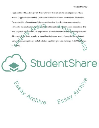 Calmodulin as a Calcium Binding Protein