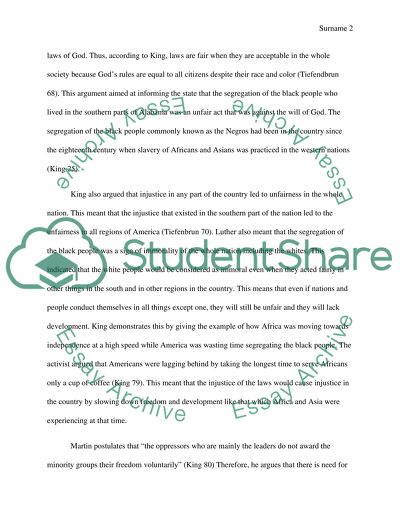 Application of the Letter from Birmingham in the War in Syria