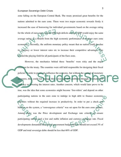 European Sovereign Debt Crisis 2010-12 and the Impact on Bond Markets
