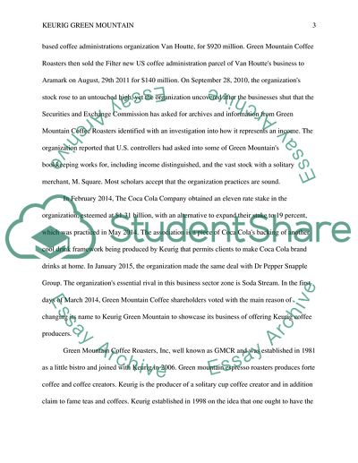 Environmental and Social Responsibility of Keurig Green Mountain