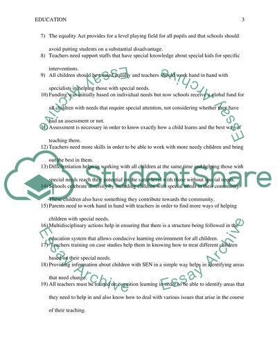 Review of David Crabtree lecture