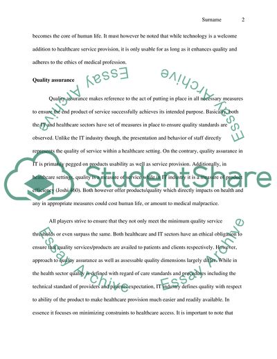 Main Aspects of Healthcare Information System